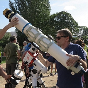 Actividad de observaci�n solar con telescopios, Secundaria, Bachillerato y docentes                 
